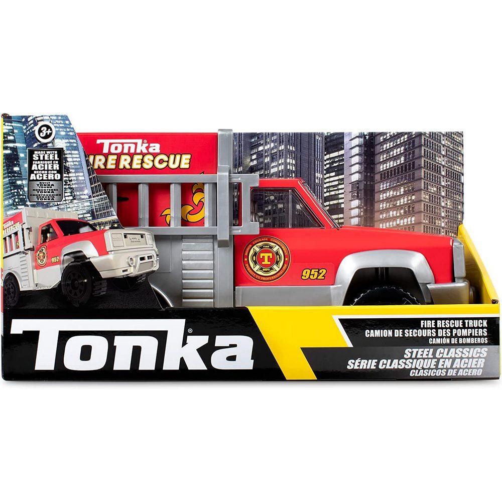 Tonka Steel Classic - Fire Rescue Truck