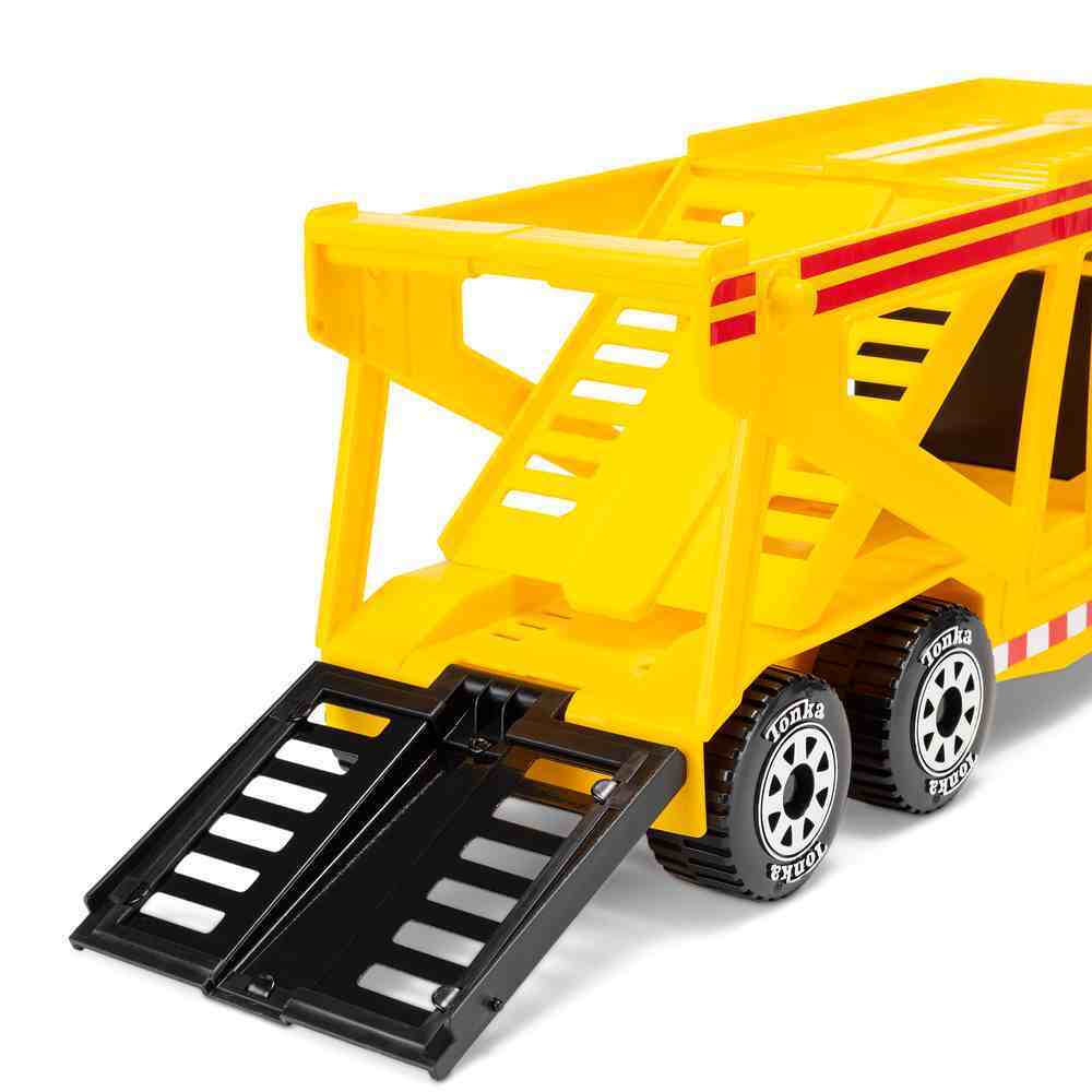 Tonka Steel Classic Car Carrier Transporter