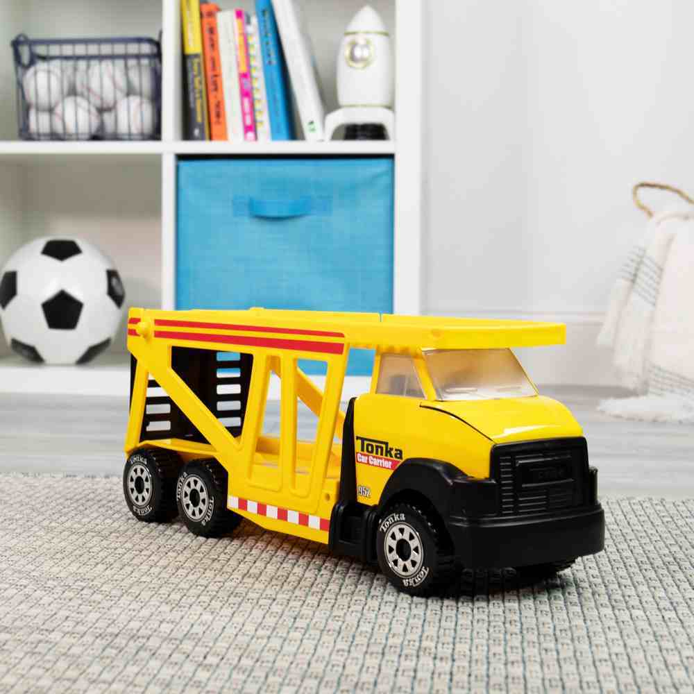 Tonka Steel Classic Car Carrier Transporter