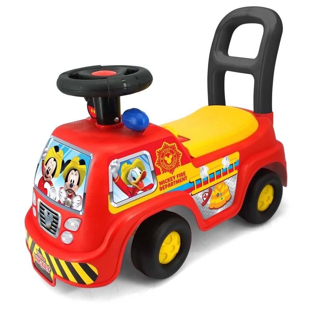Kiddieland Disney Junior Mickey Mouse Light 'N' Sounds Mickey Fire Truck Ride On