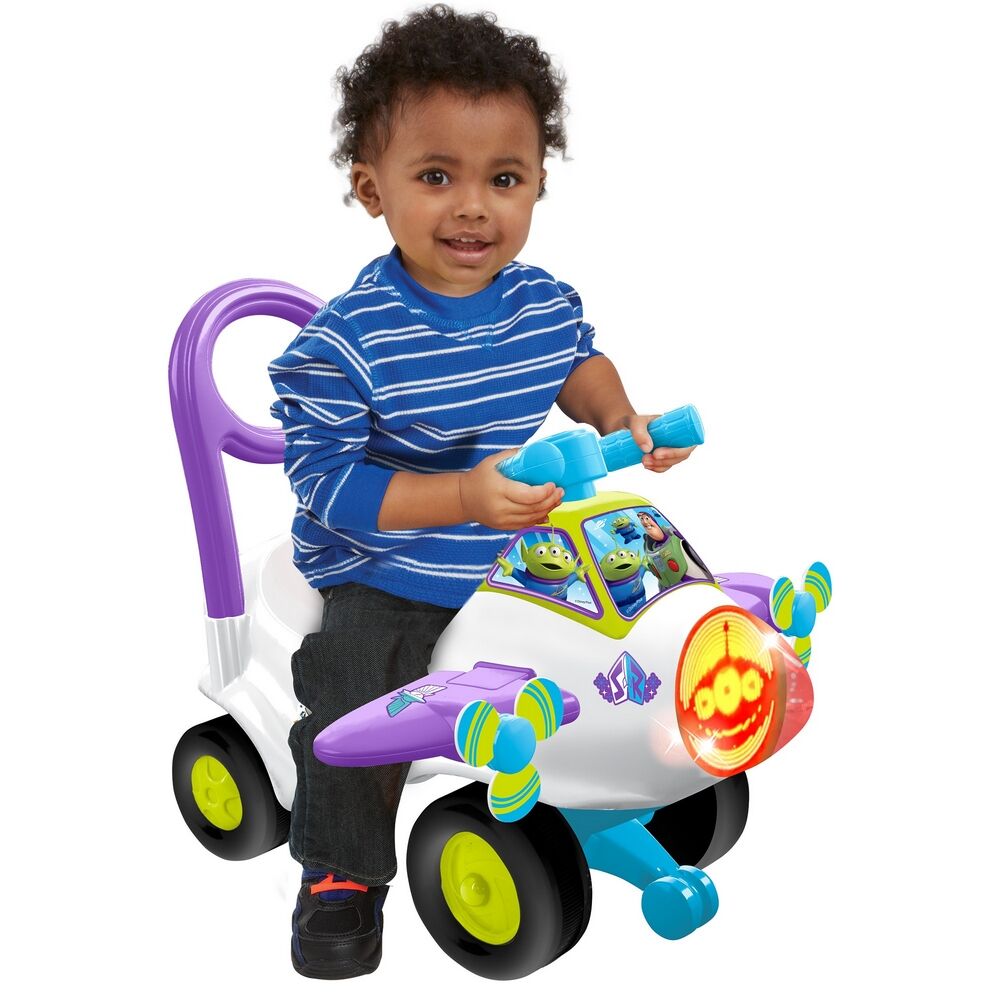 Buzz Lightyear Animated Lights Activity Plane Ride On
