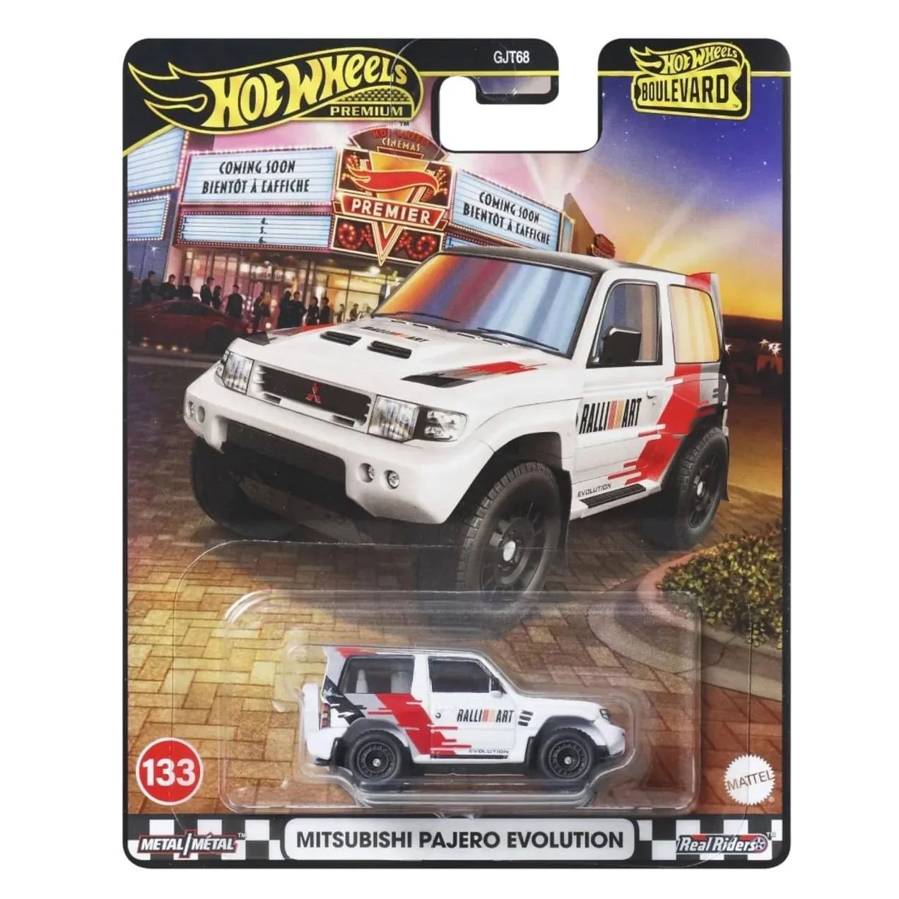 Hot Wheels Boulevard Mitsubishi Pajero Evolution #133