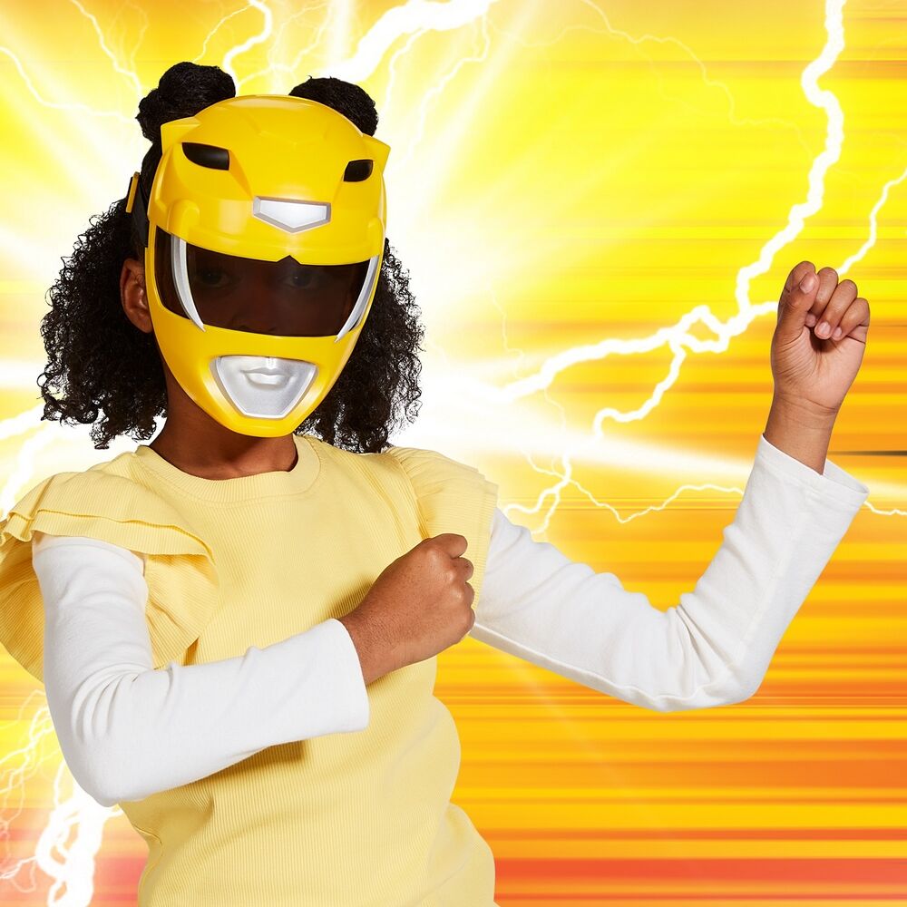 Mighty Morphin Power Ranger Re-ignition Power Ranger Mask - Yellow