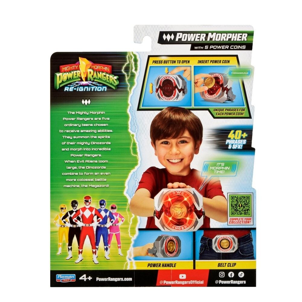 Mighty Morphin Power Ranger Re-Ignition Power Morpher with Power Coin