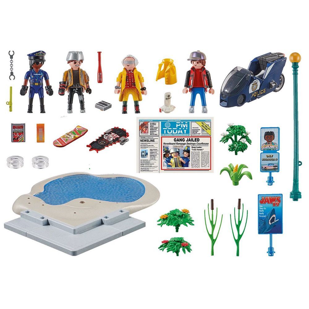 Playmobil Back To The Future - Hoverboard Chase (70634)