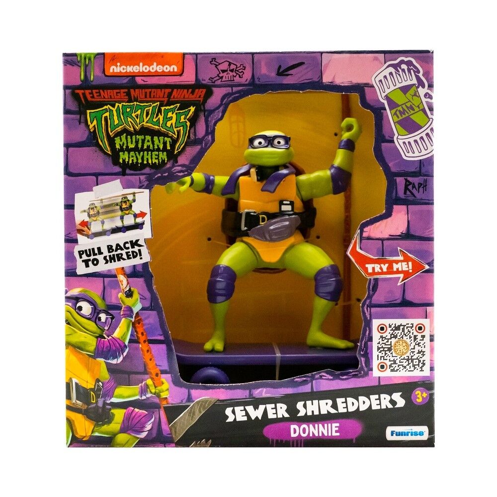 TMNT Ninja Turtles Sewer Sheredders Movie Donnie