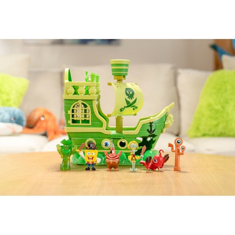 SpongeBob Squarepants Flying Dutchman Playset-Movie