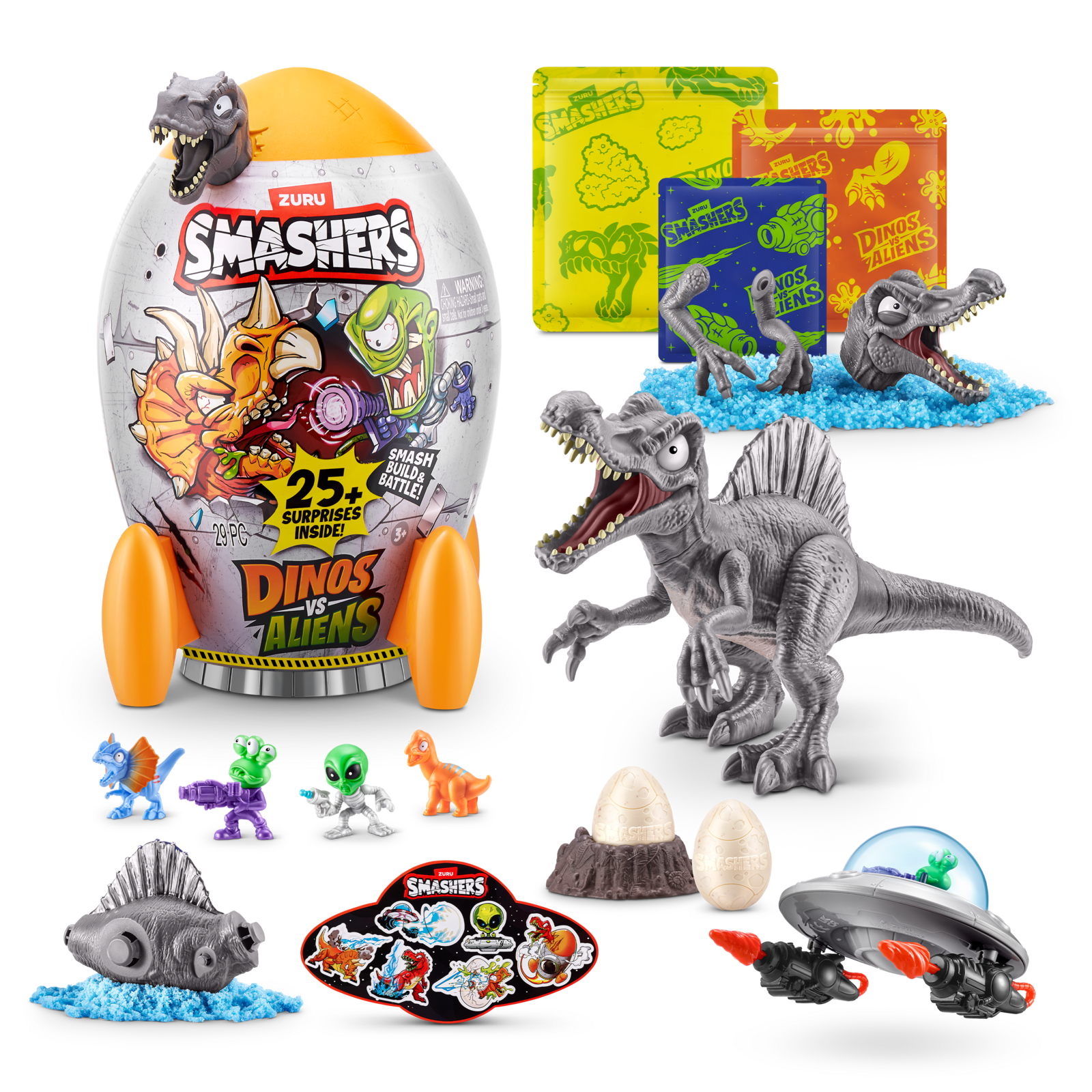 Zuru Smashers Dino VS Alien Rocket