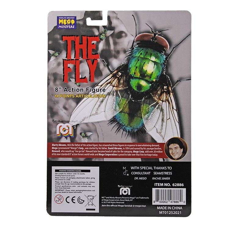 Mego Legend The Fly Action Figure