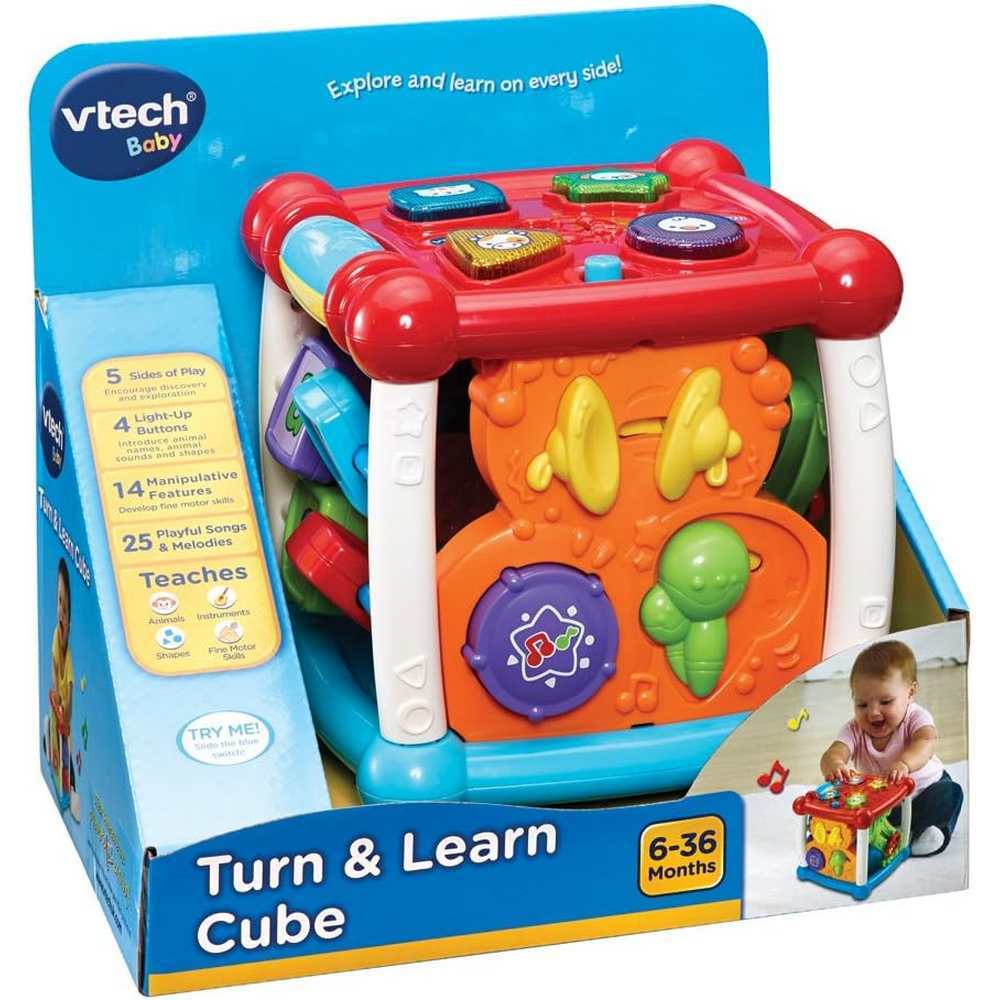 Vtech Baby Red Turn & Learn Cube