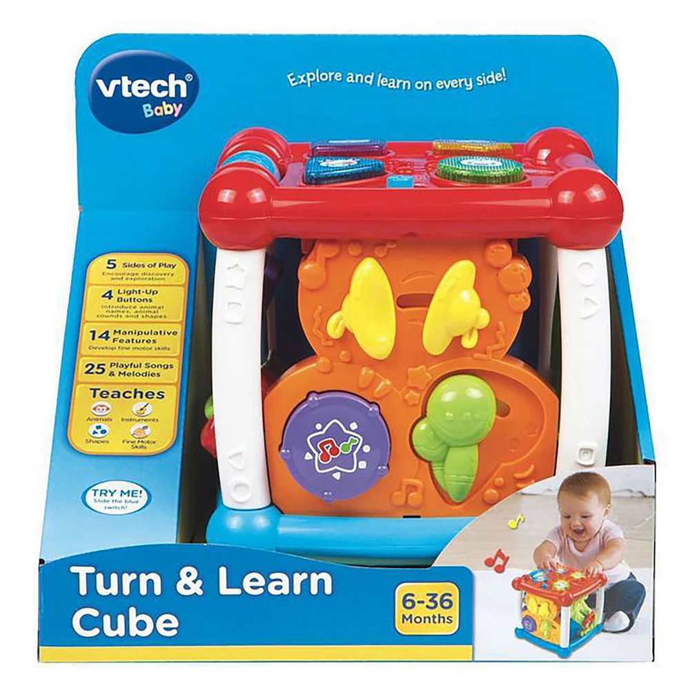 Vtech Baby - Turn & Learn Cube Red