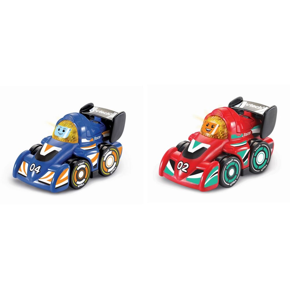 Vtech Toot-Toot Drivers V Racers 2 Pack - Blue & Red