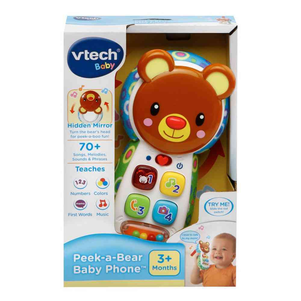 Vtech - Peek & Play Phone Blue