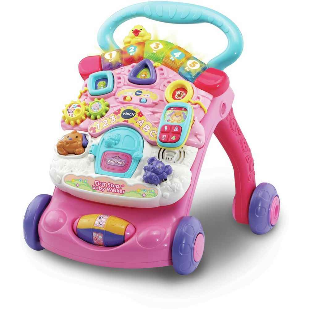 Vtech Baby First Steps Baby Walker Pink