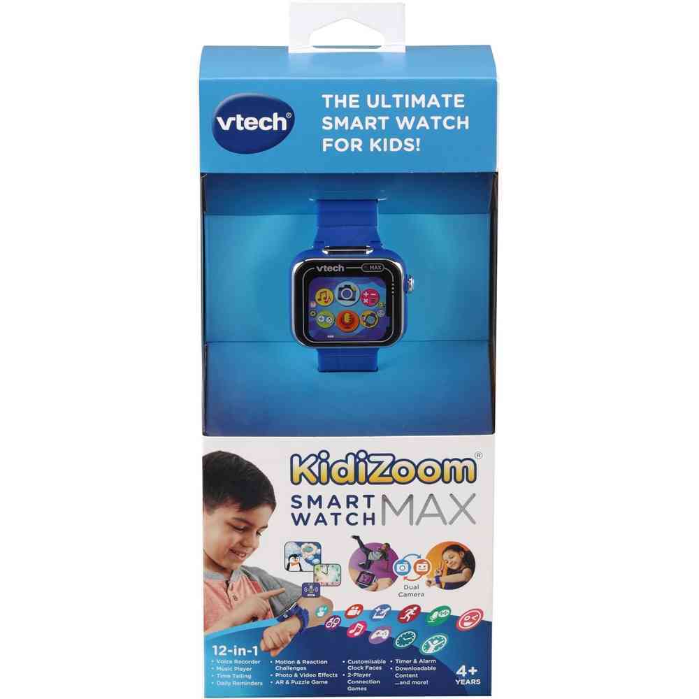 VTech KidiZoom Smart Watch Max Blue - Main Image