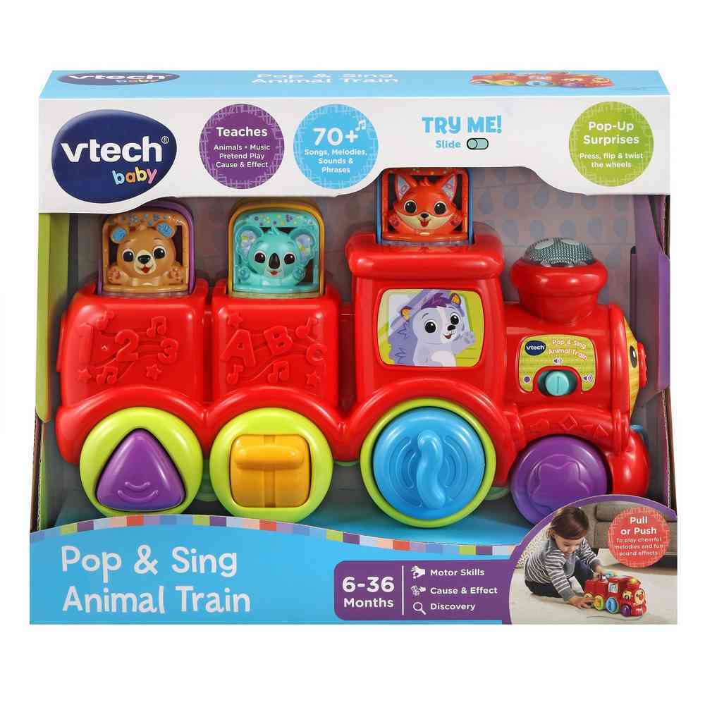 Vtech Baby - Pop & Sing Animal Train