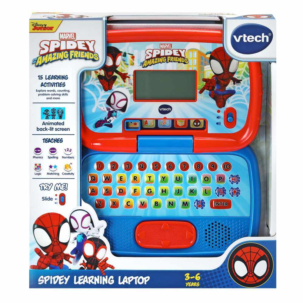 Vtech Marvel Spidey and his Amazing Friends Spidey Learning Laptop