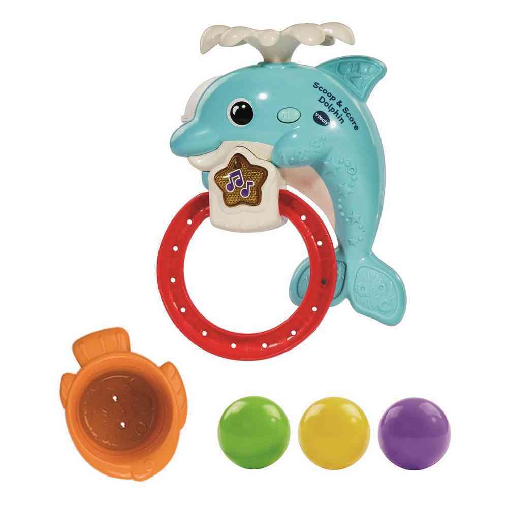 VTech Scoop & Score Dolphin Bath Toy