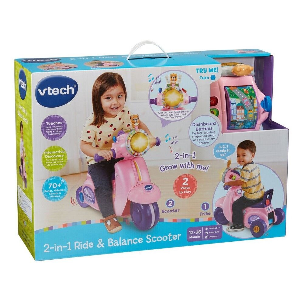 Vtech 2-in-1 Ride & Balance Scooter