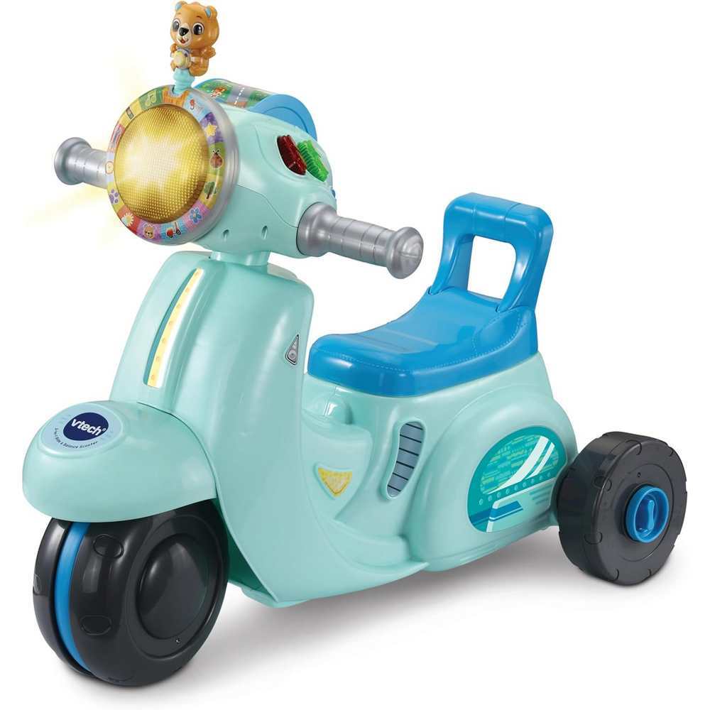 VTech 2-in-1 Ride & Balance Scooter Blue