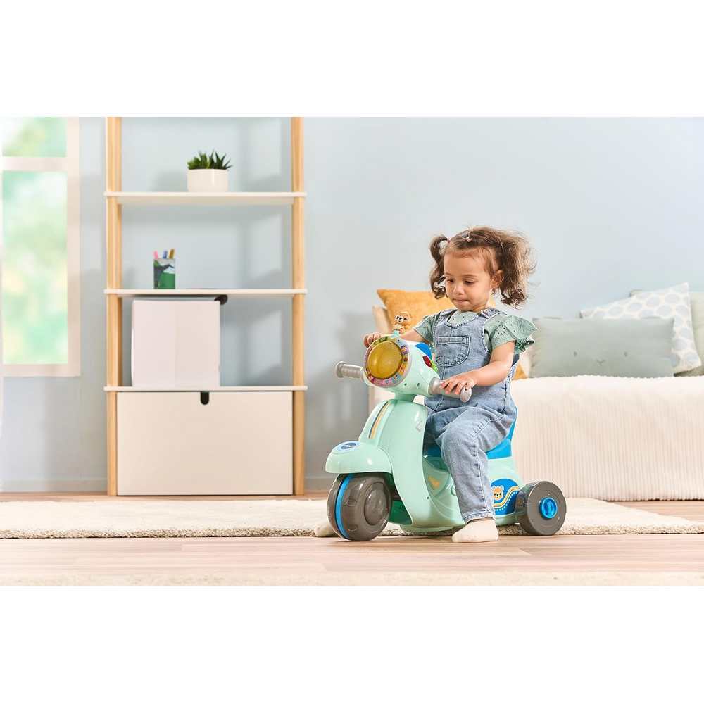 VTech 2-in-1 Ride & Balance Scooter Blue