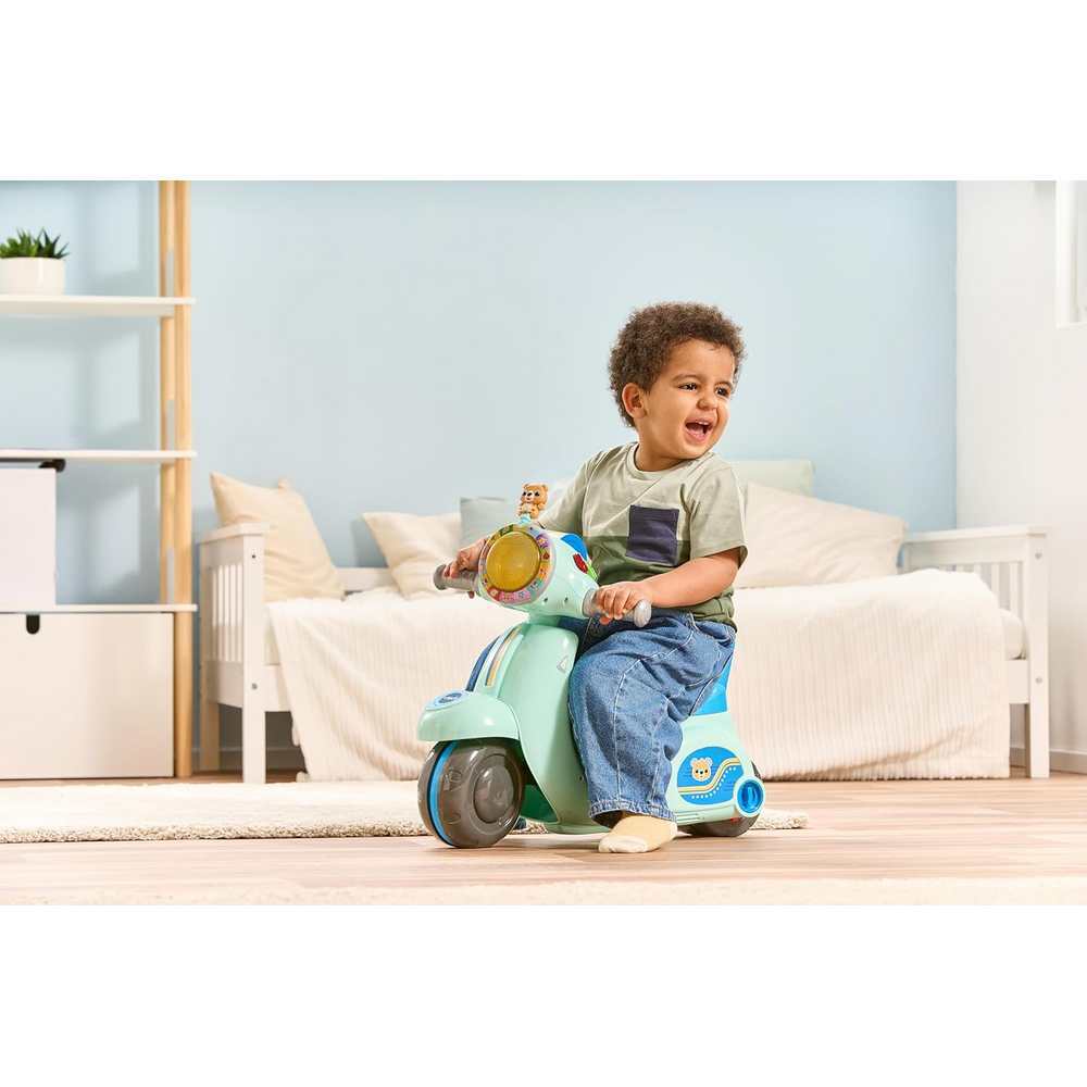 VTech 2-in-1 Ride & Balance Scooter Blue