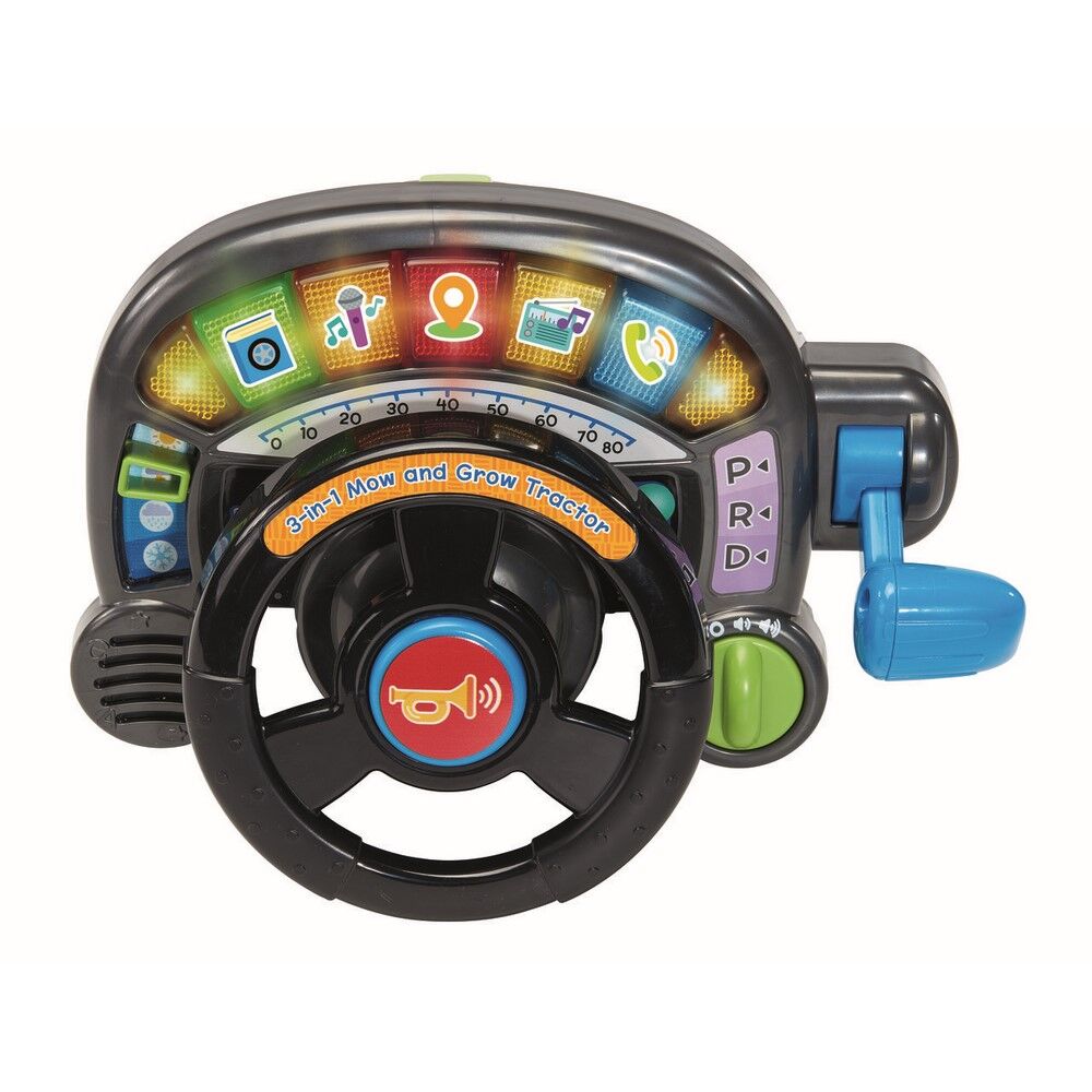 Vtech 3-in-1 Mow And Grow Tractor - Red