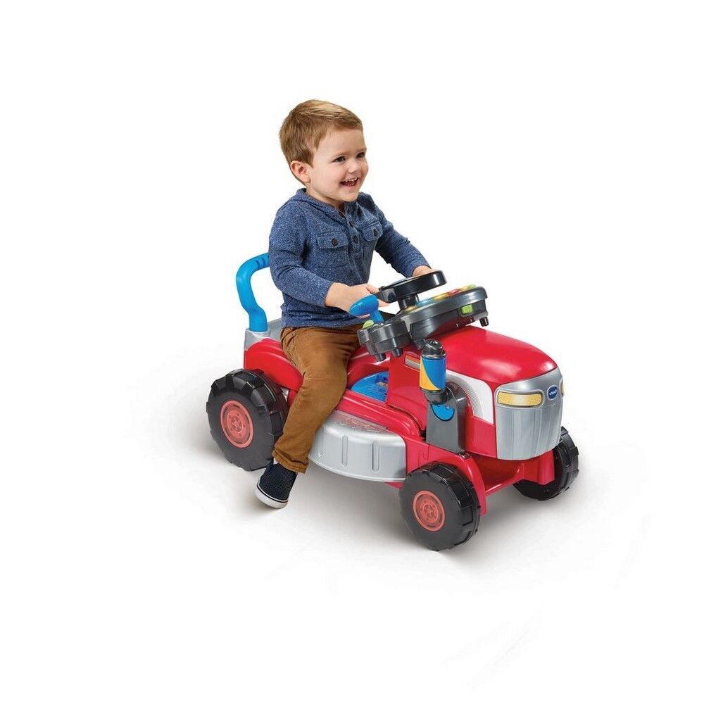 Vtech 3-in-1 Mow And Grow Tractor - Red