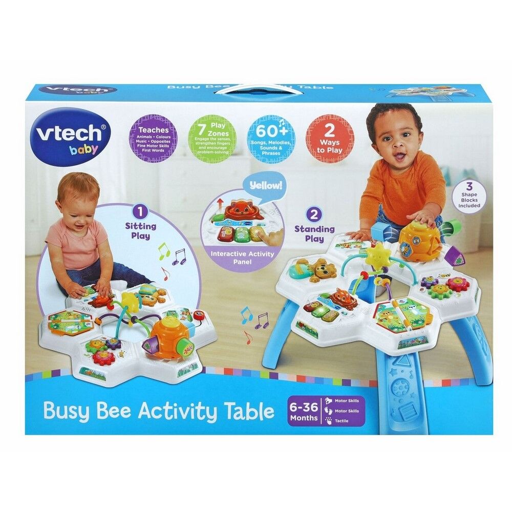 Vtech Baby Busy Bee Activity Table - Blue