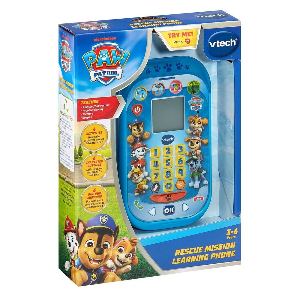 Vtech Paw Patral Rescue Mission Learning Phone