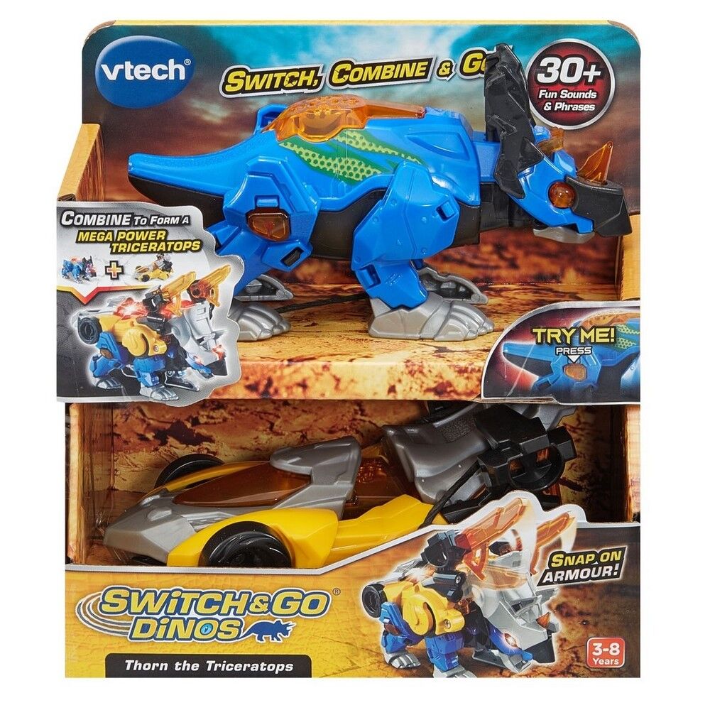 Vtech Switch & Go Dino Thorn The Triceratops
