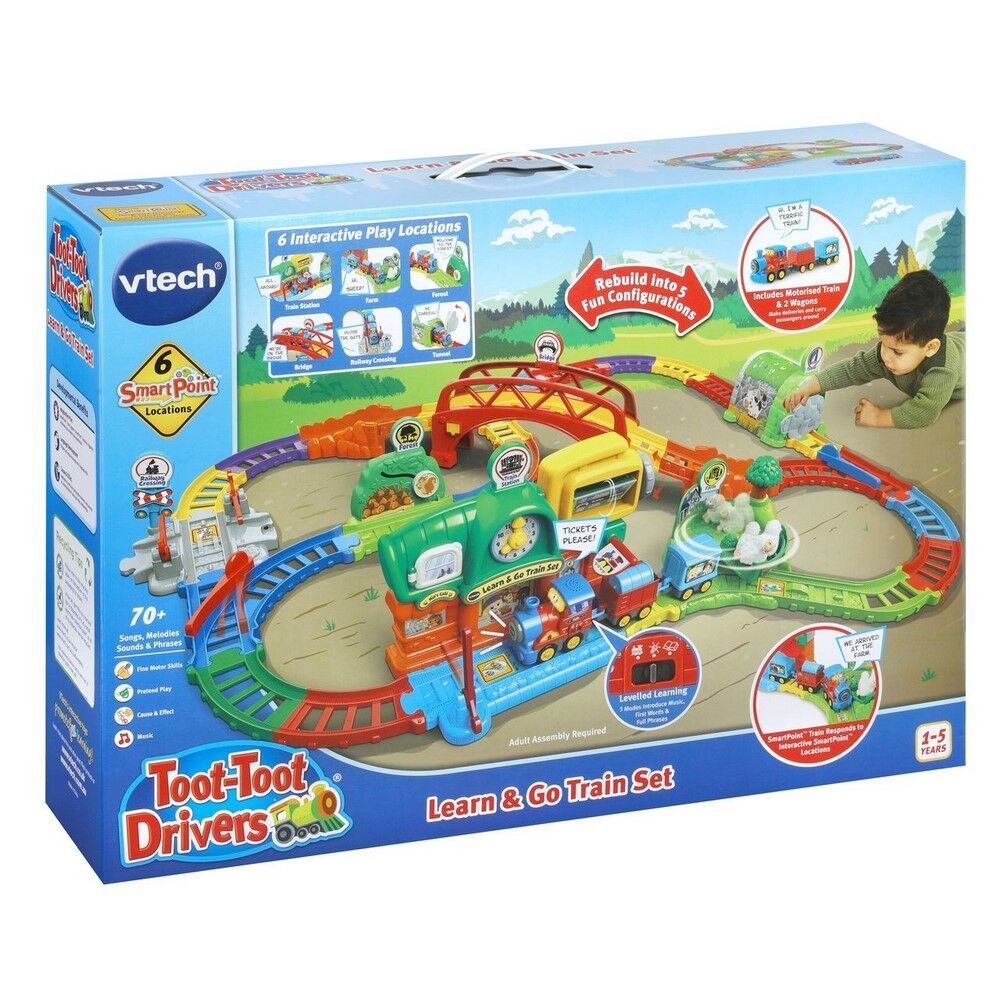 Vtech Toot-Toot Drivers Learn & Go Train Track Set