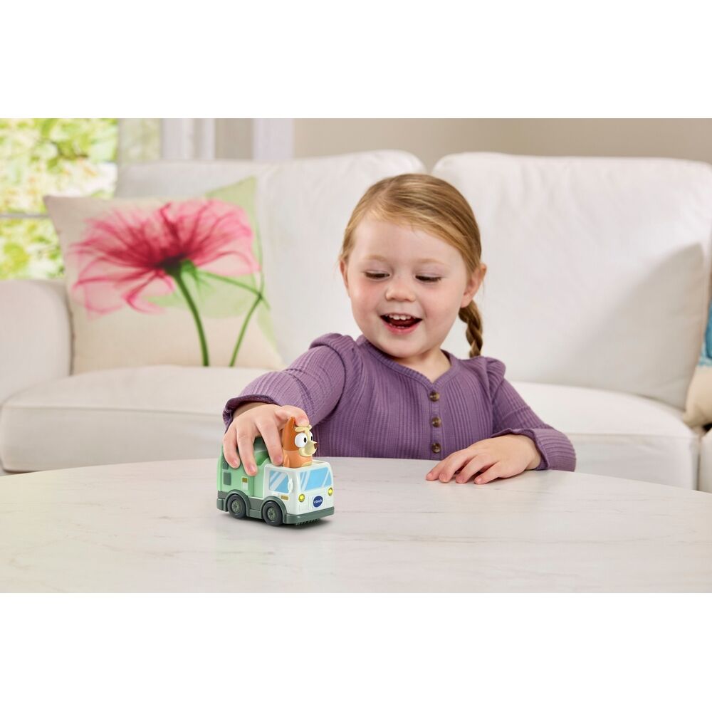 Vtech Toot-Toot Drivers Bluey Vehicle - Bingo Garbage Truck