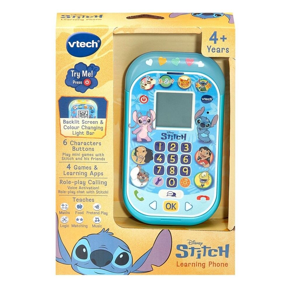 Vtech Disney Stitch Learning Phone