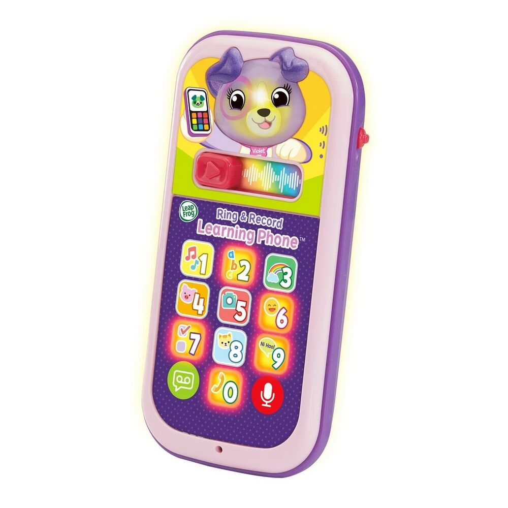 LeapFrog Scout's Ring & Record Learning Phone Pink