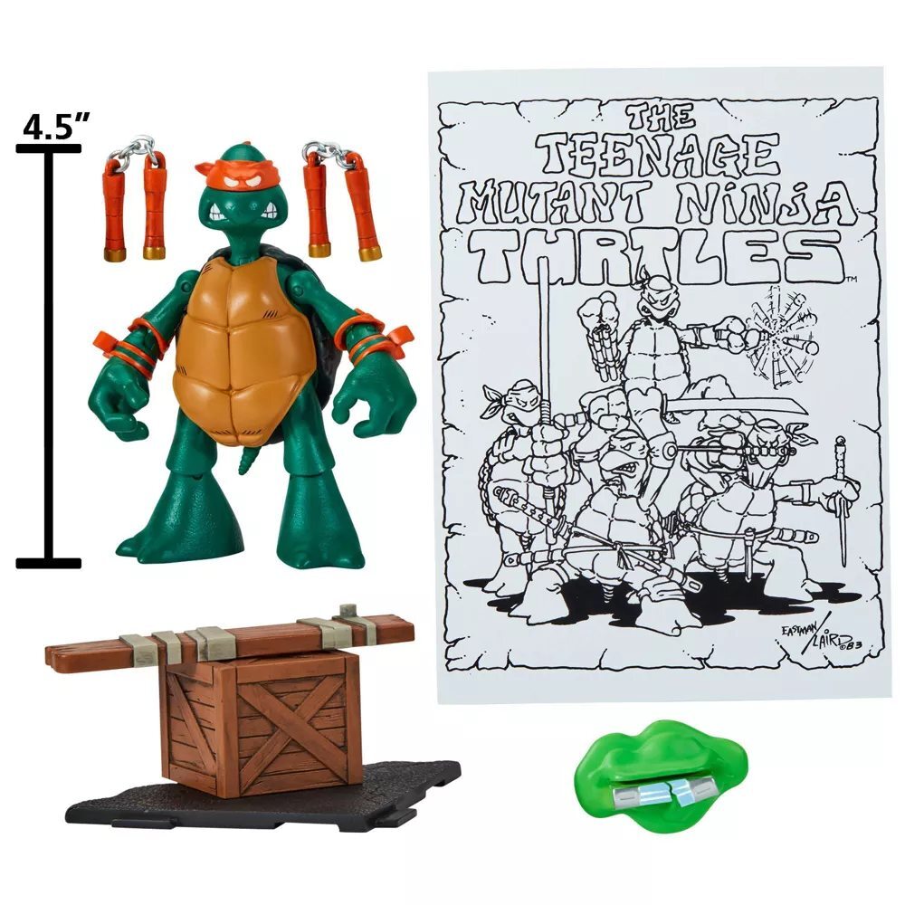 TMNT 40th Anniversary Original Sketch Set Action Figure