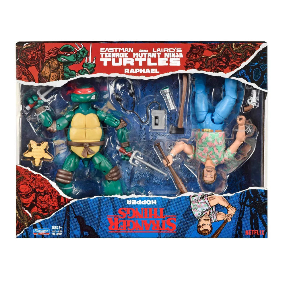 TMNT & Stranger Things Upside Down Remix - Raphael & Hopper