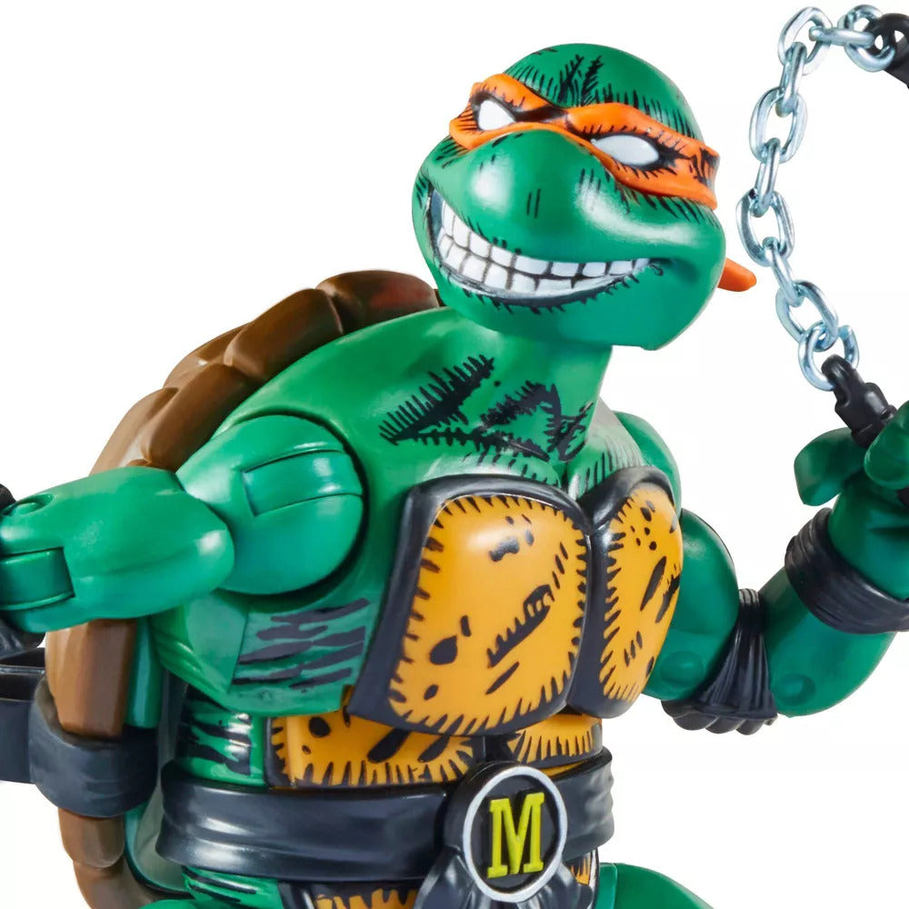 TMNT & Street Fighter 2pk Action Figure Michelangelo Vs Chun-Li