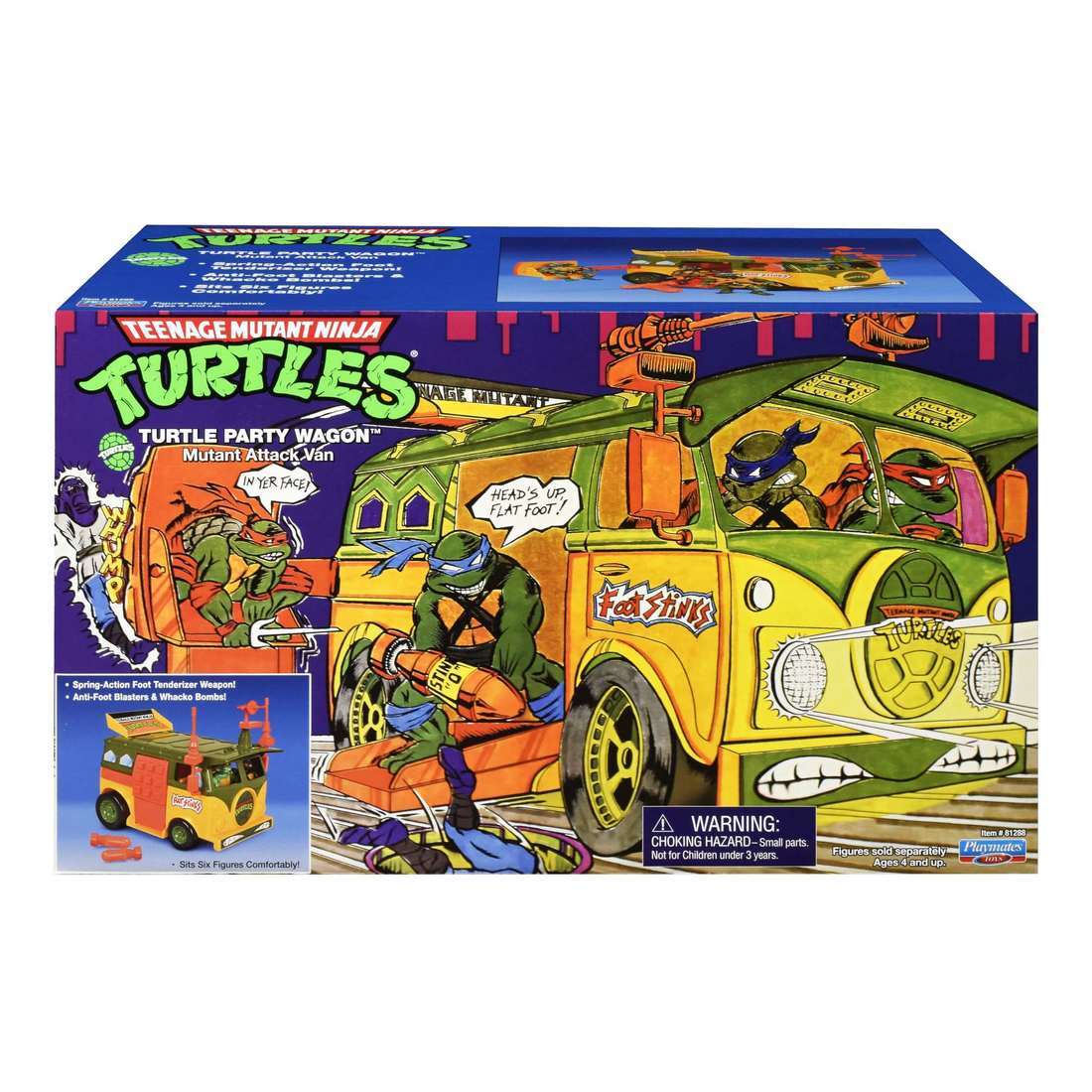TMNT - Turtle Party Wagon (Mutant Attack Van)
