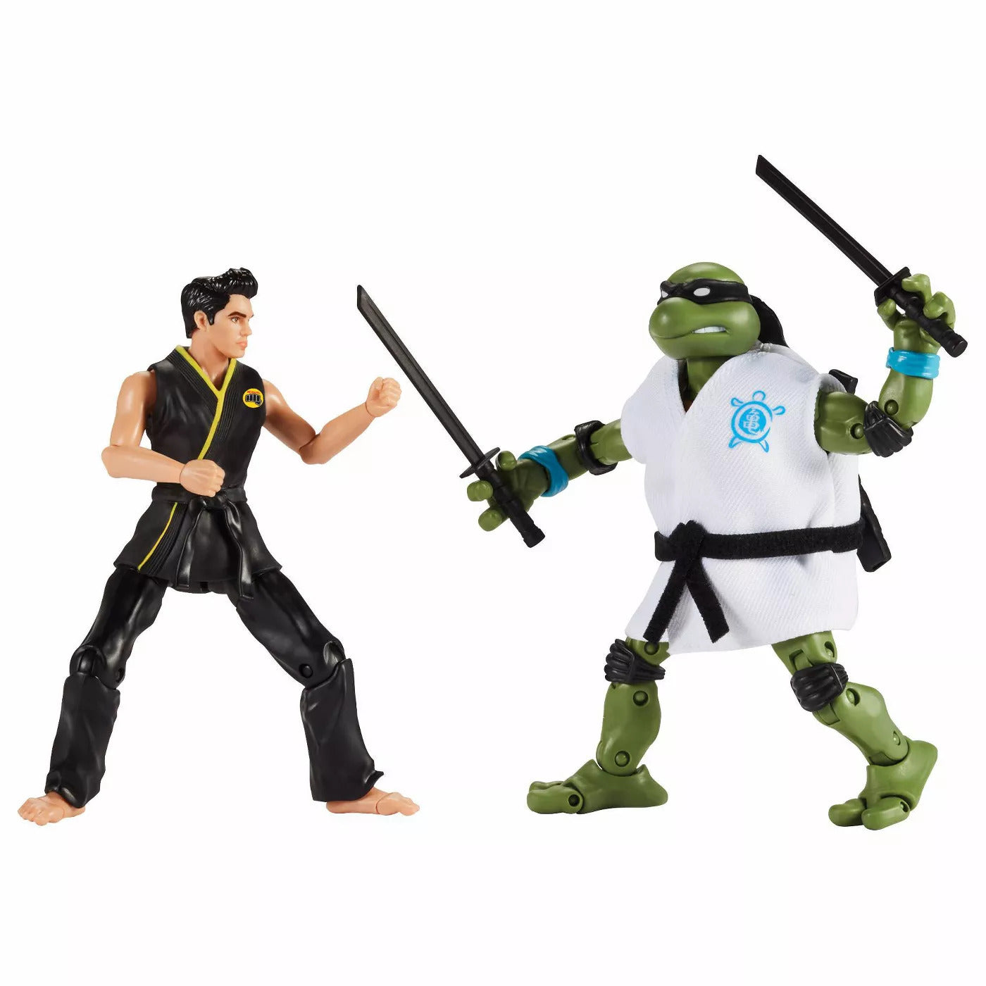 TMNT vs Cobra Kai 2 Pack - Leonardo vs Miguel Diaz