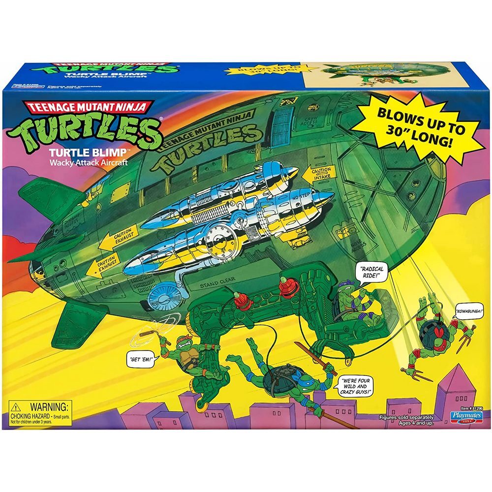 TMNT Turtle Blimp Wacky Attack Aircraft