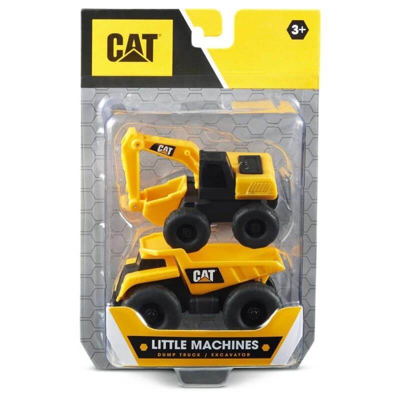 CAT Little Machines - Dump Truck & Excavator