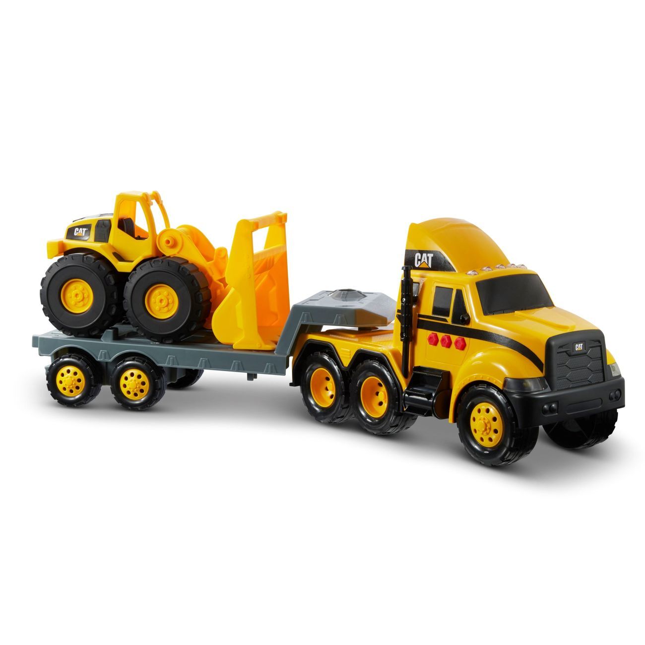 Cat Heavy Movers Trailer and Wheel Loader