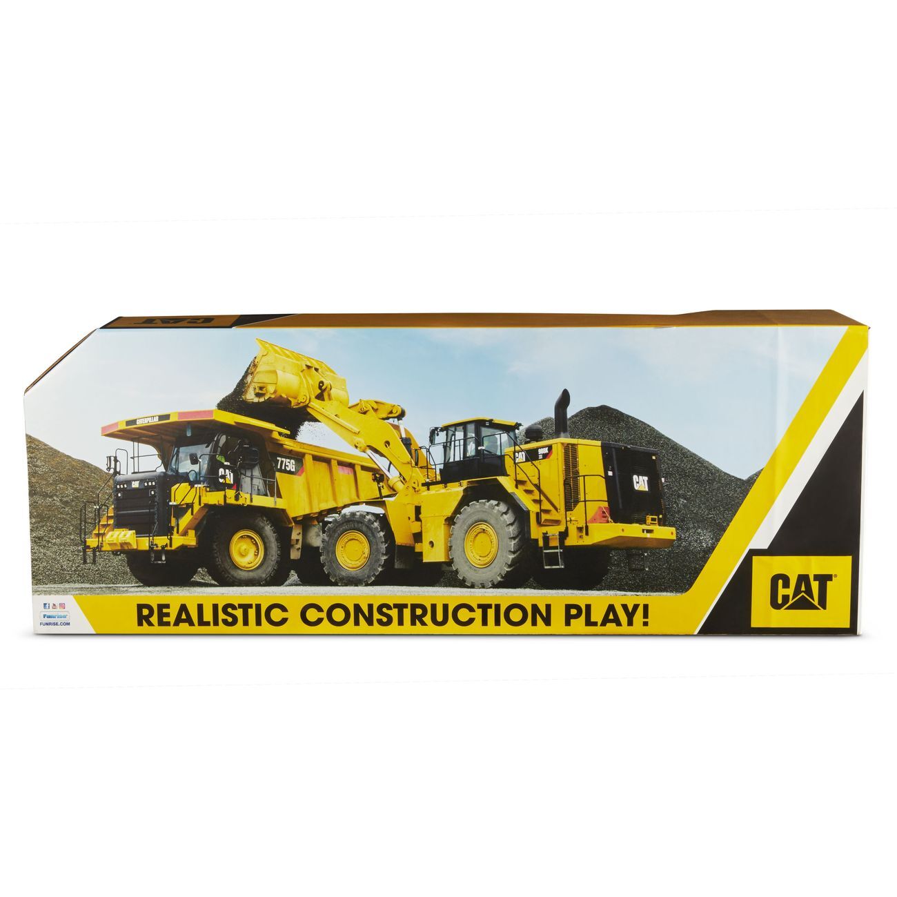 Cat Trailer and Wheel Loader - Heavy Movers