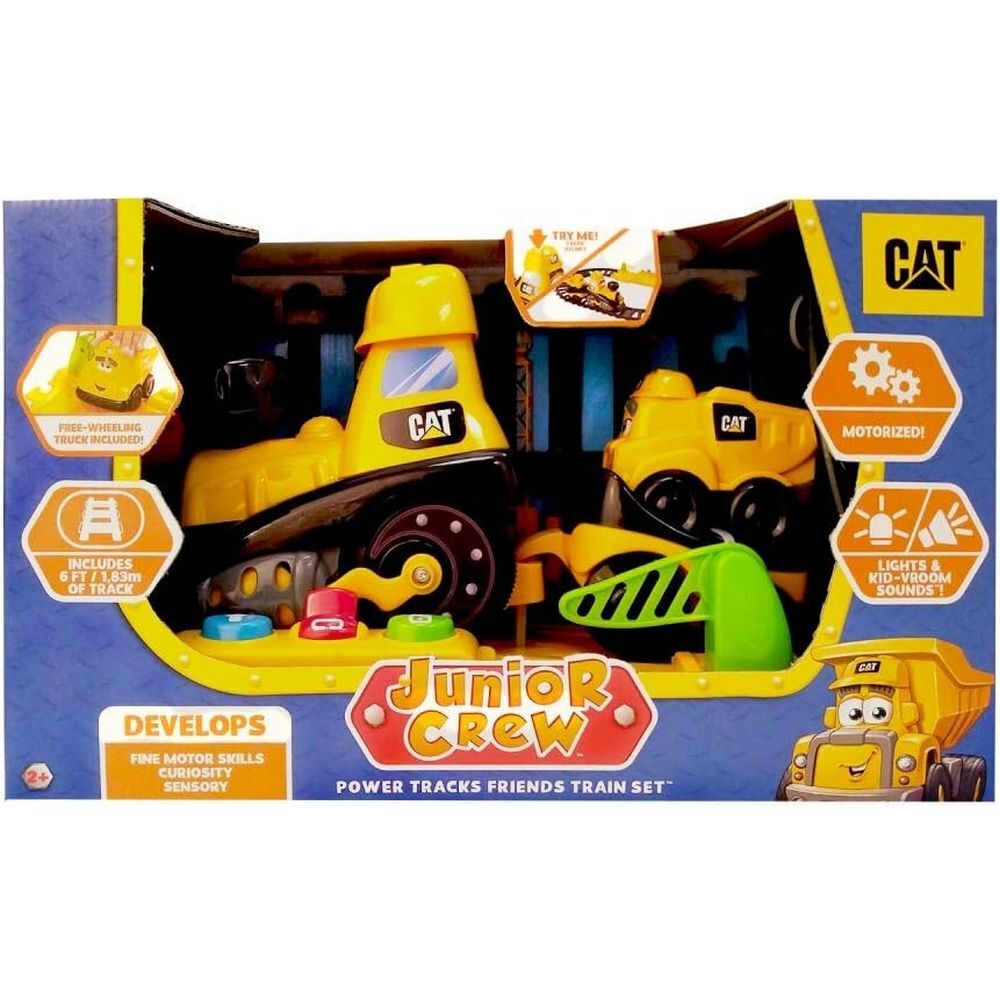 CAT Junior Crew - Power Tracks Friends Train Set