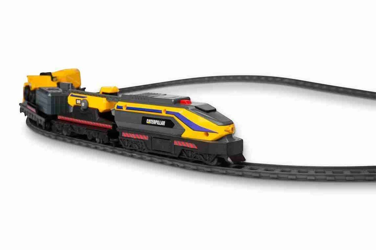 CAT Little Machines Power Tracks Train Set