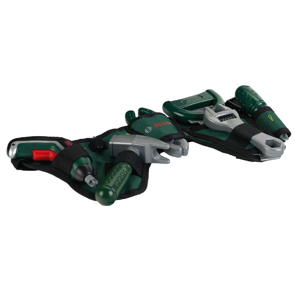 Bosch Mini Tool Belt with Ixolino Driver Drill Toy