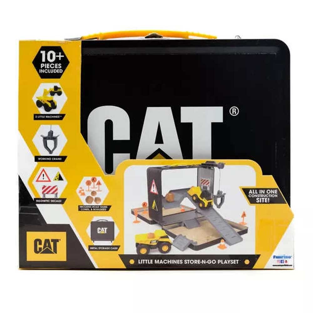 CAT - Little Machines Store N Go Playset