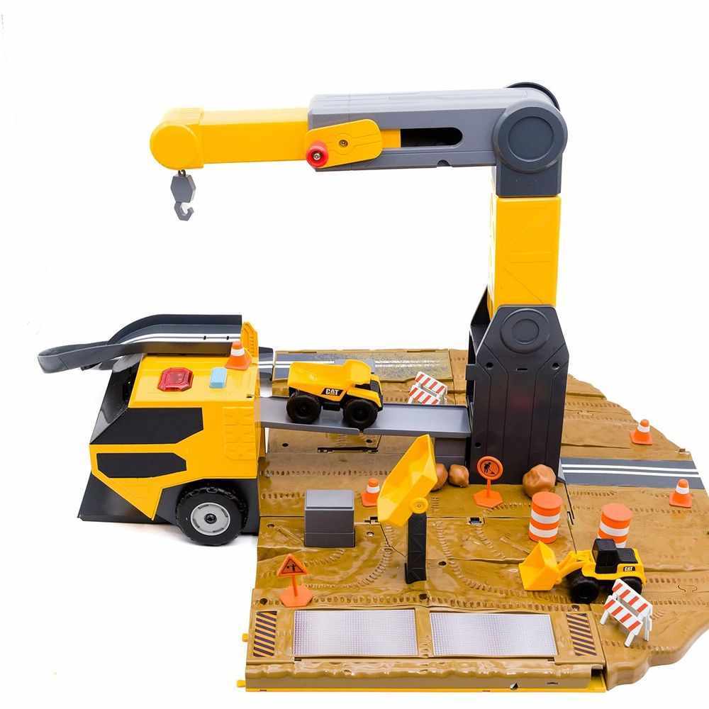 CAT - Little Machines Jumbo Crane Playset