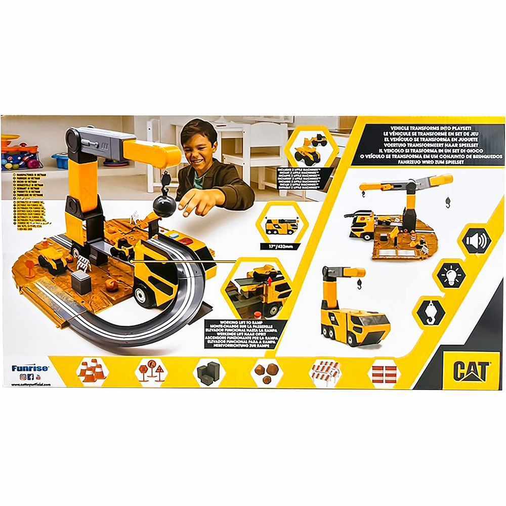 CAT - Little Machines Jumbo Crane Playset